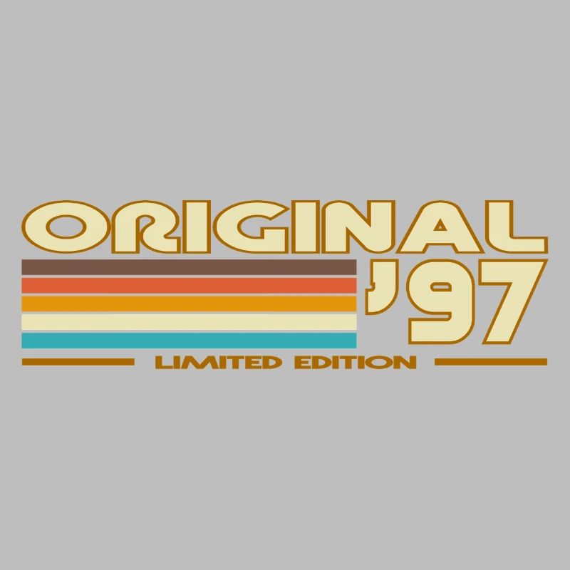 Originale 97er Retro-Pastellstreifen