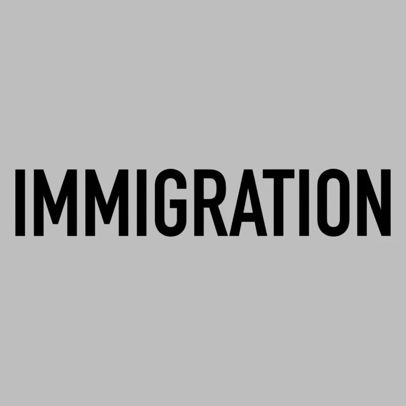 Déclaration de typographie de l’immigration