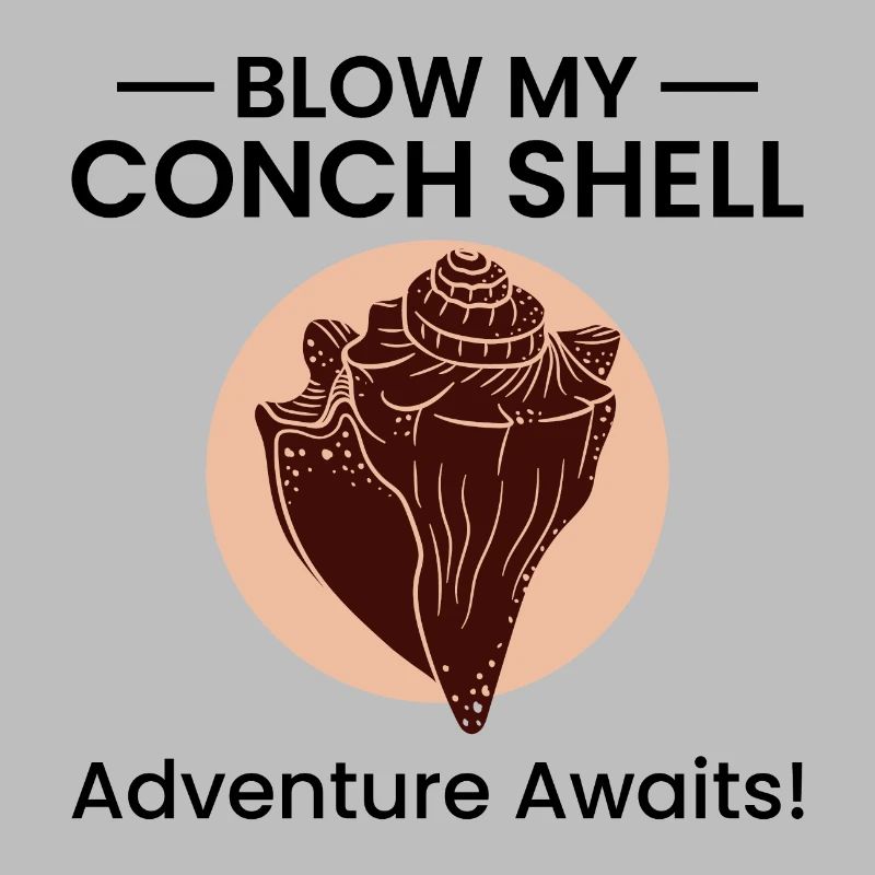 Conch Seashells Collector Beachcomber Sea Shell