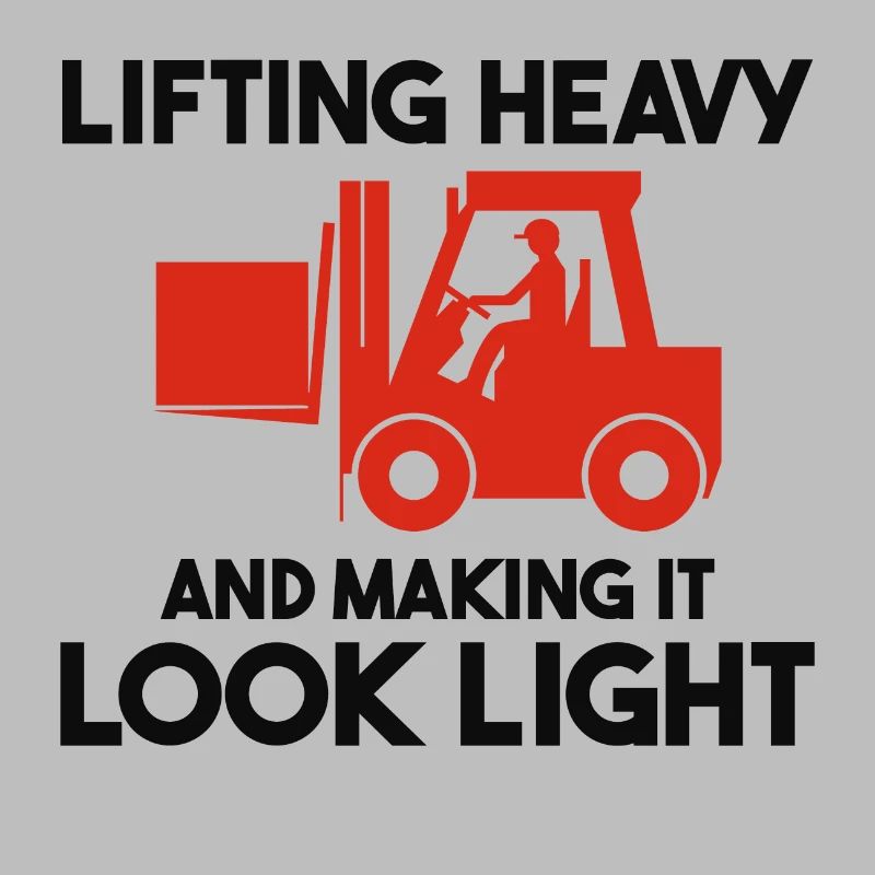 Forklift Operator Heavy Equipment Driver Funny