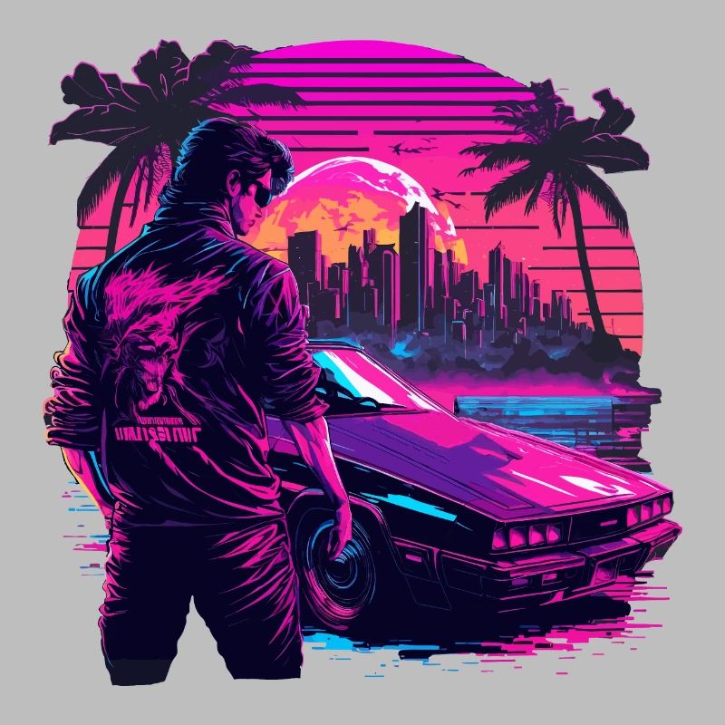 Cool 80s Dude