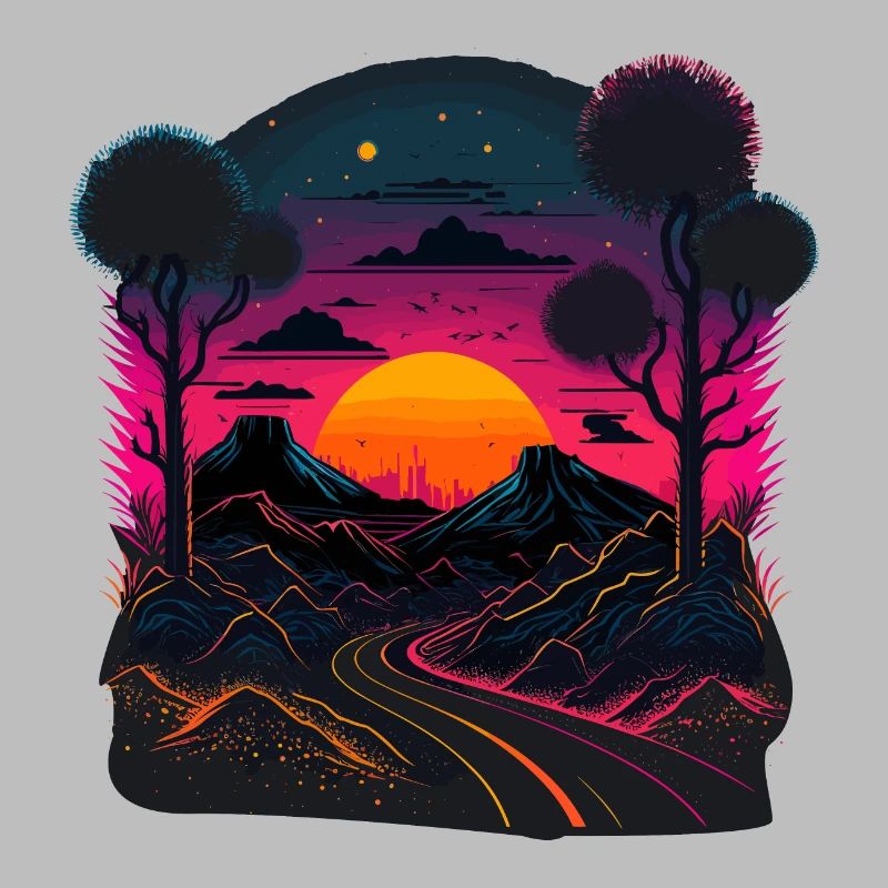 Synthwave-Artwork