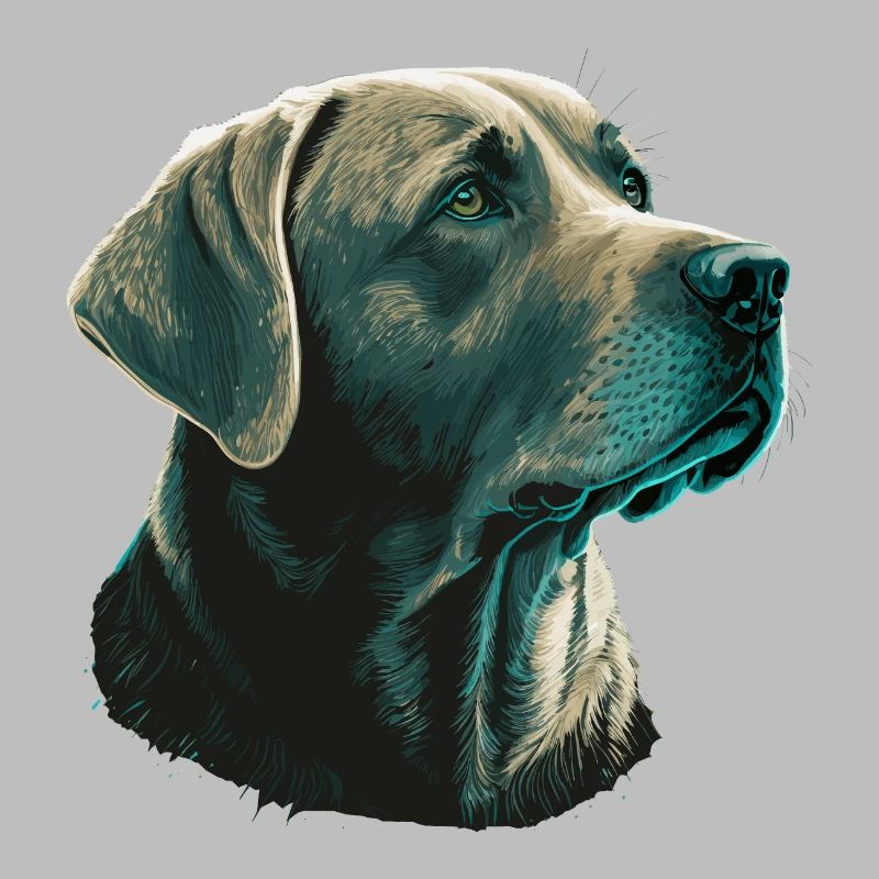 Bright Labrador Retriever