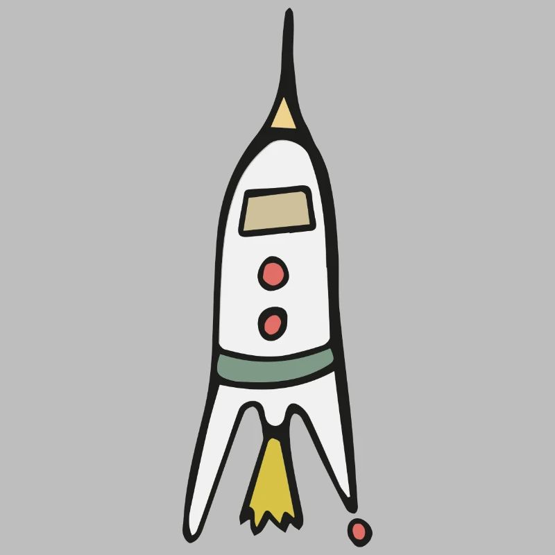 Lancement de fusée spatiale