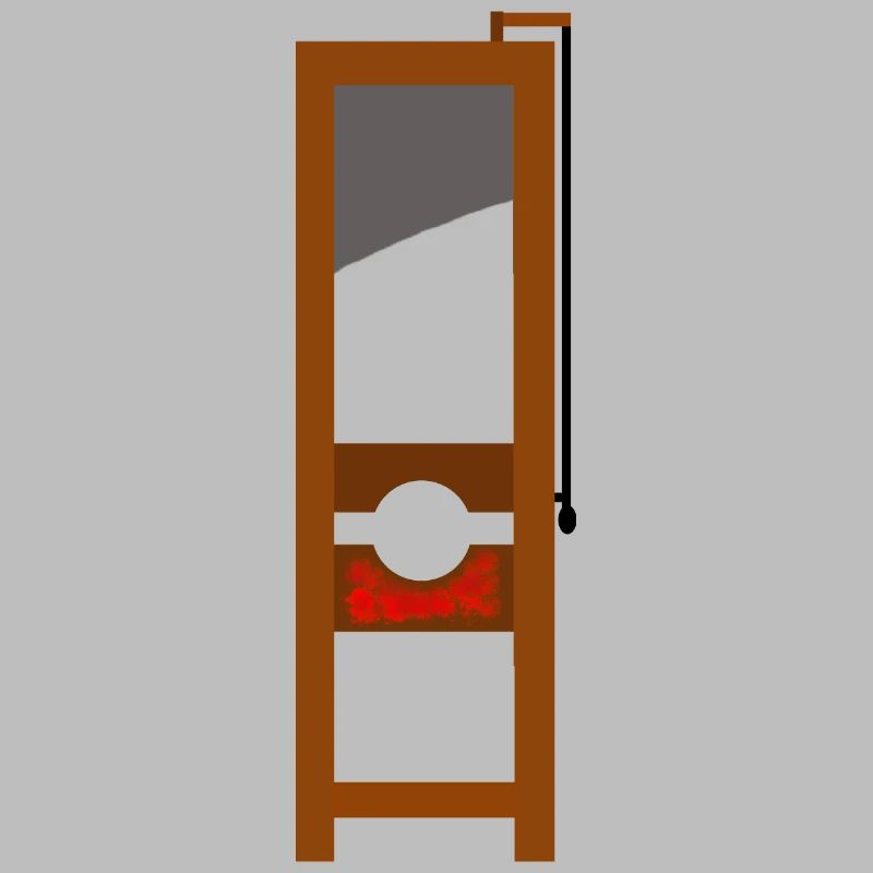 Guillotine Drop Axe Scaffold Execution Horror