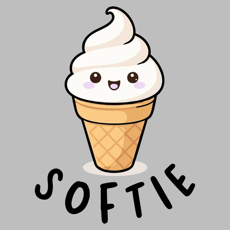 Softie Softeis Lover Eiscreme Icon Geschenk
