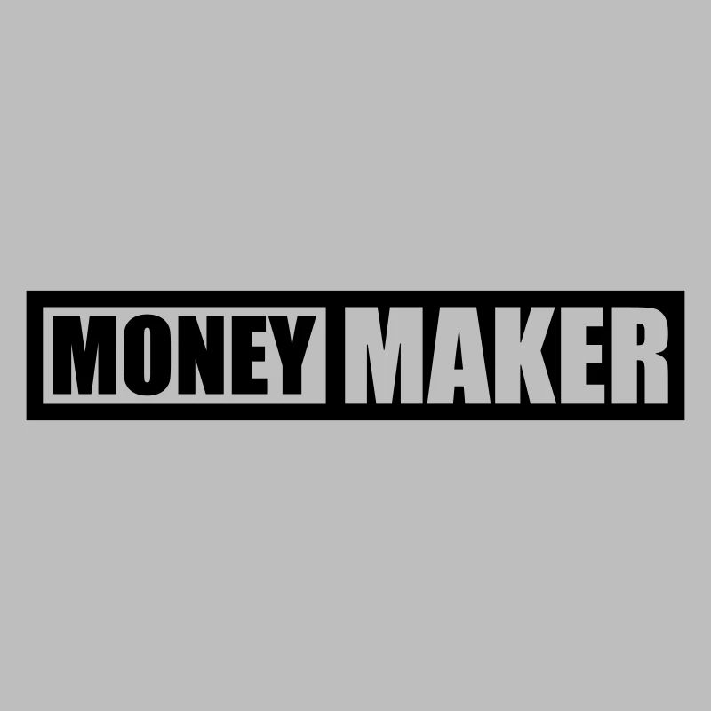 Logo Text Money Maker