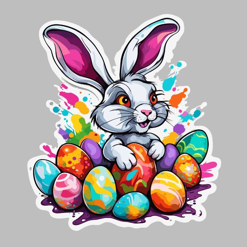 Easter Bunny / Easter / Eggs / Holidays / Easter