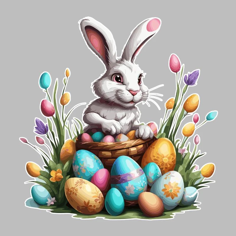 Easter Bunny / Easter / Eggs / Holidays / Easter