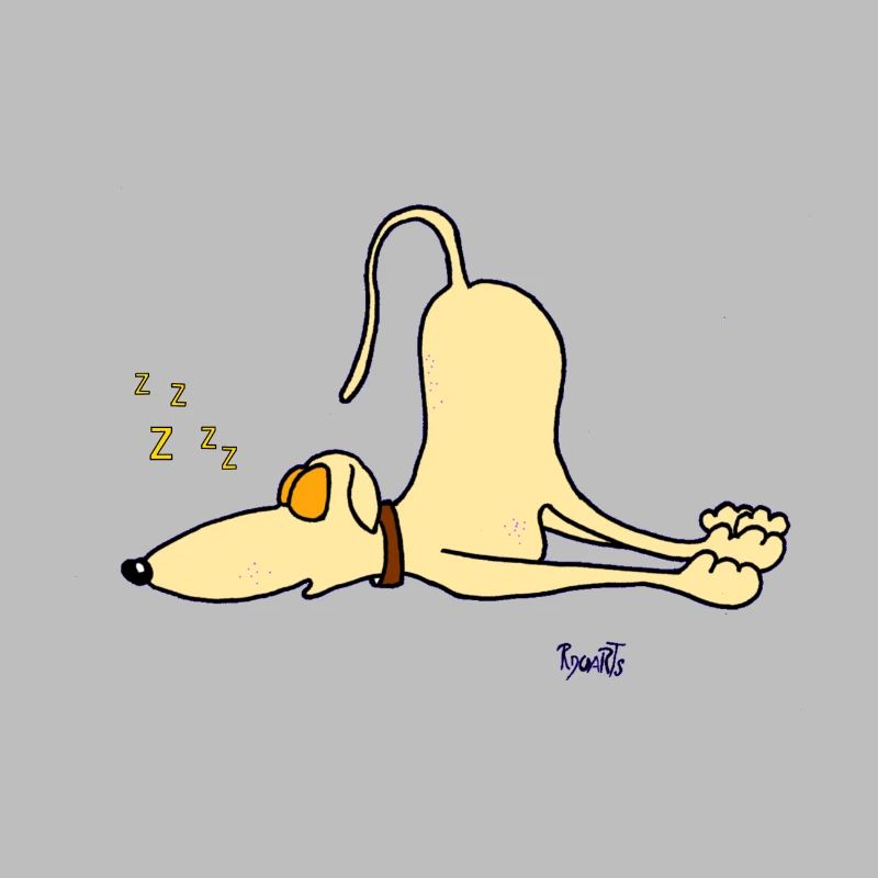 Greyhound - just sleeping