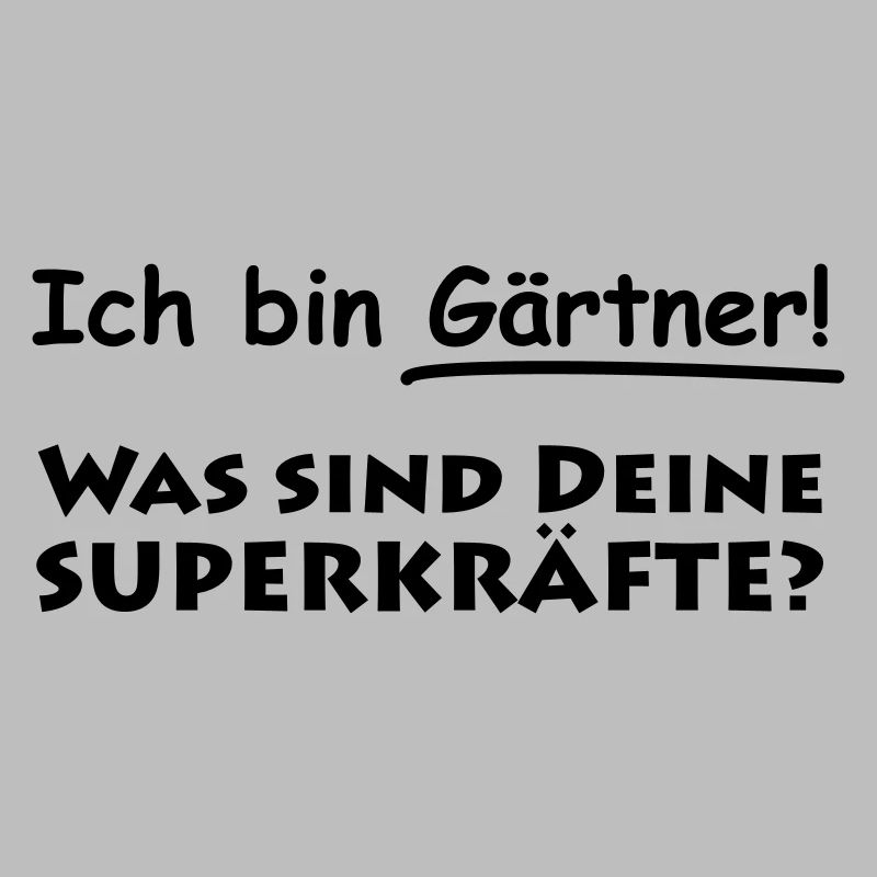 ich bin gärtner