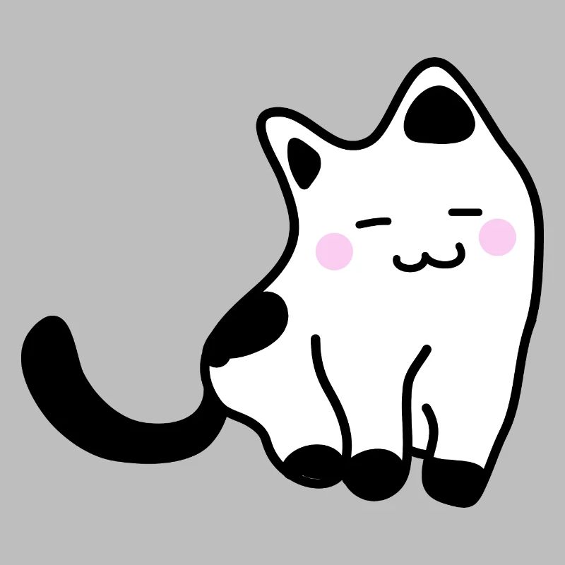 Chaton blanc