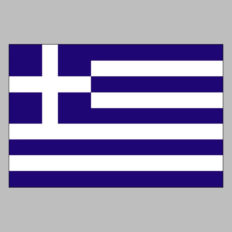 Drapeau du drapeau de la Grèce