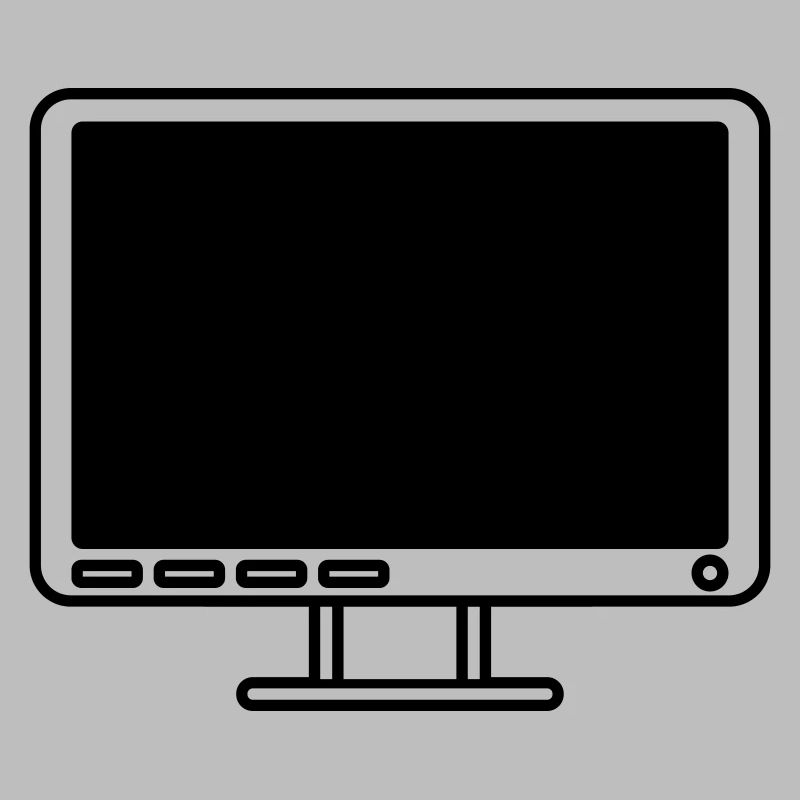 Screen Display Computer Icon