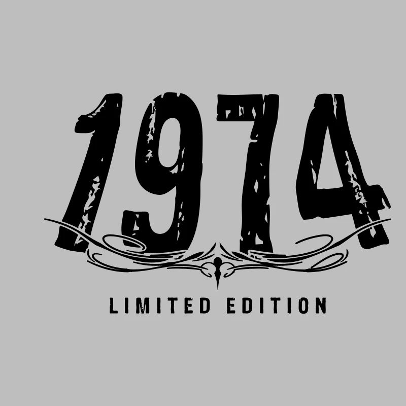 1974 ÉDITION LIMITÉE décorée | Graphique vectoriel