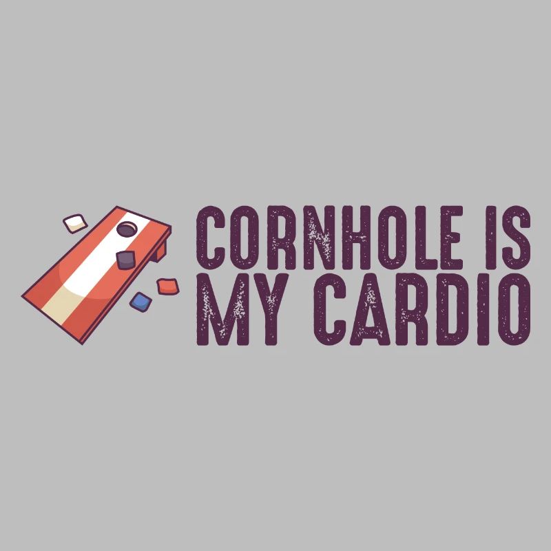 Cornhole Is My Cardio Corn Hole Sacks Cornhole