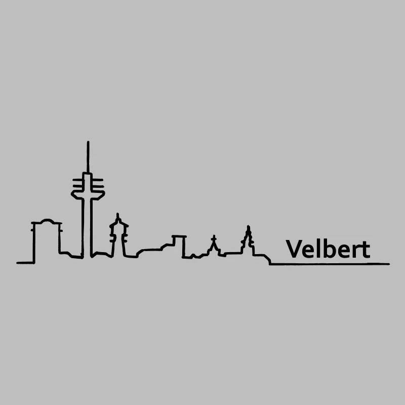 Velbert skyline