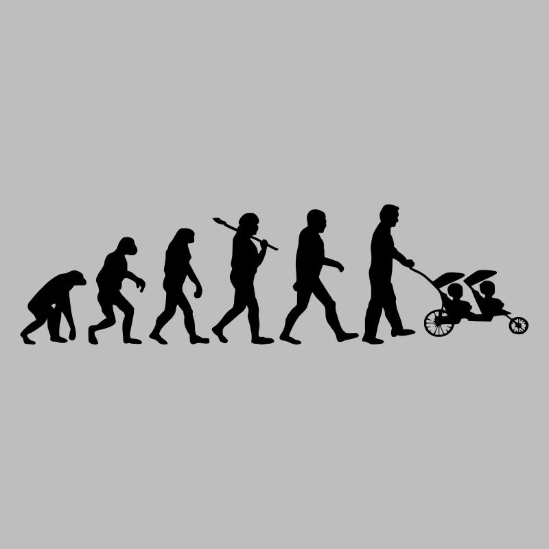 evolution daddy jumeaux