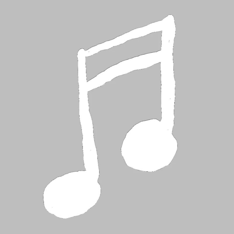 Note (Logo klein, weiß)
