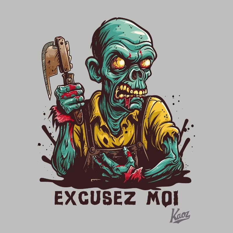 Zombie Worker : Squelette « Excusez-moi »