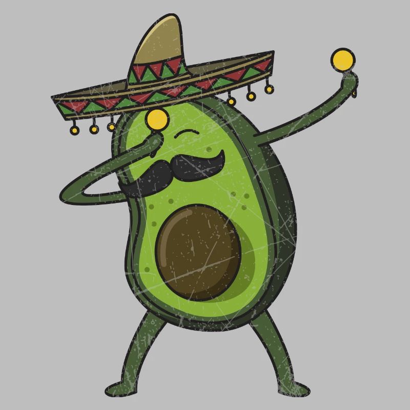 Avocado - Dab Pose - Dabbing - Gift