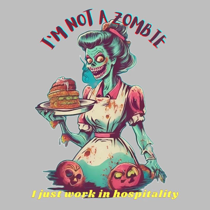 Zombie Kellnerin