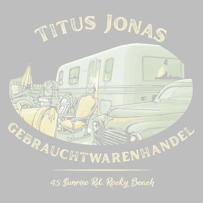 Die Drei ??? Gebrauchtwarenhandel Design