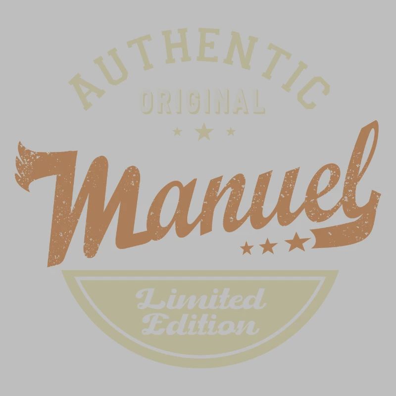 Gift manual Tshirt personalized first name manual