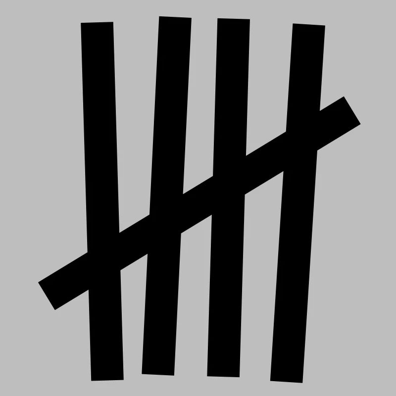 Strichliste 5 Striche
