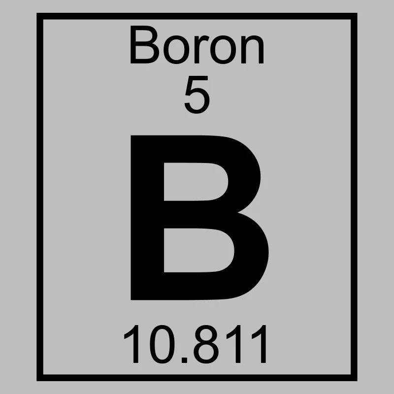 Boron (B) (element 5)