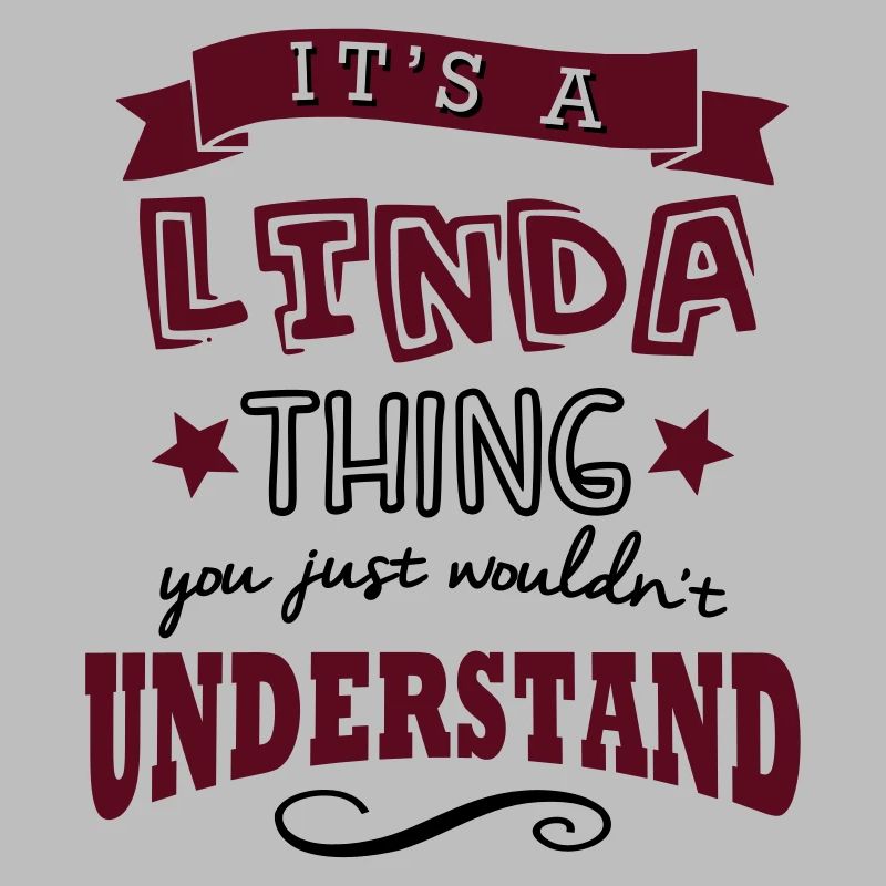its a linda name forename thing