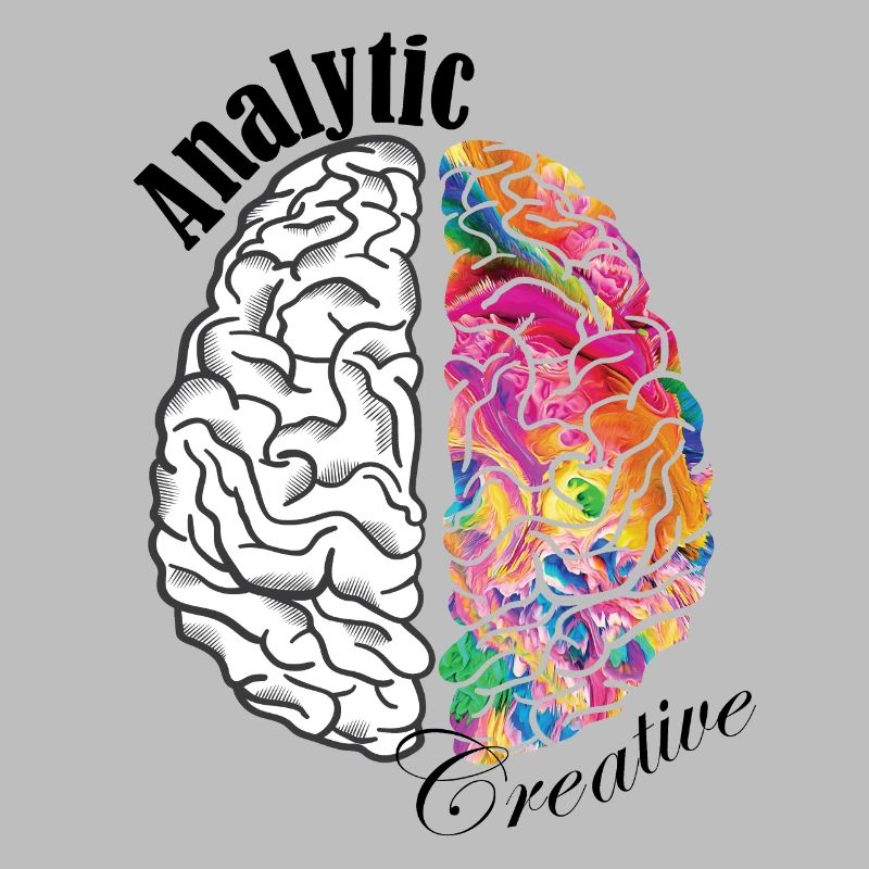 Analytic Creative Brain Left Brained Right Brained