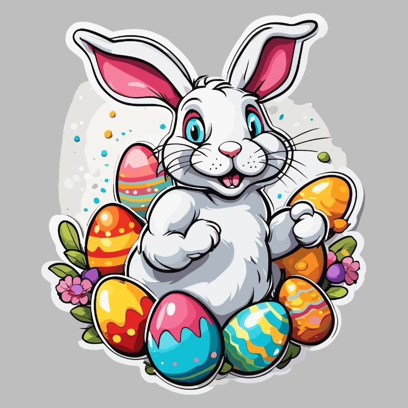 Easter Bunny / Easter / Eggs / Holidays / Easter