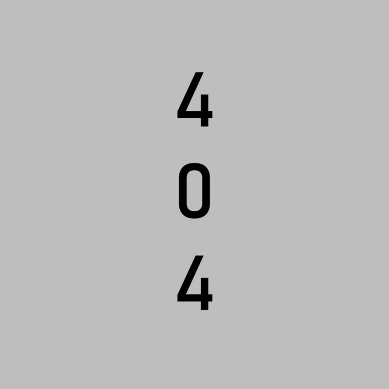 ERROR 404 "404" [ BLACK ]