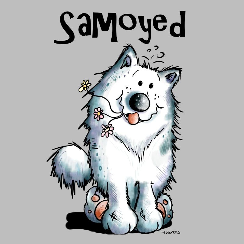 Funny Samoyed