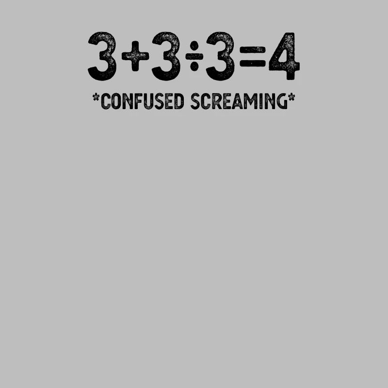Funny Math Formula, Confused Screaming, Nerd Funny