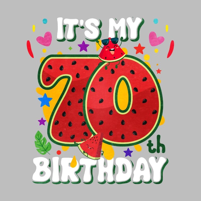 70e anniversaire de la pastèque
