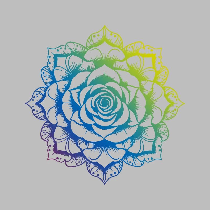 Rose Mandala Boho