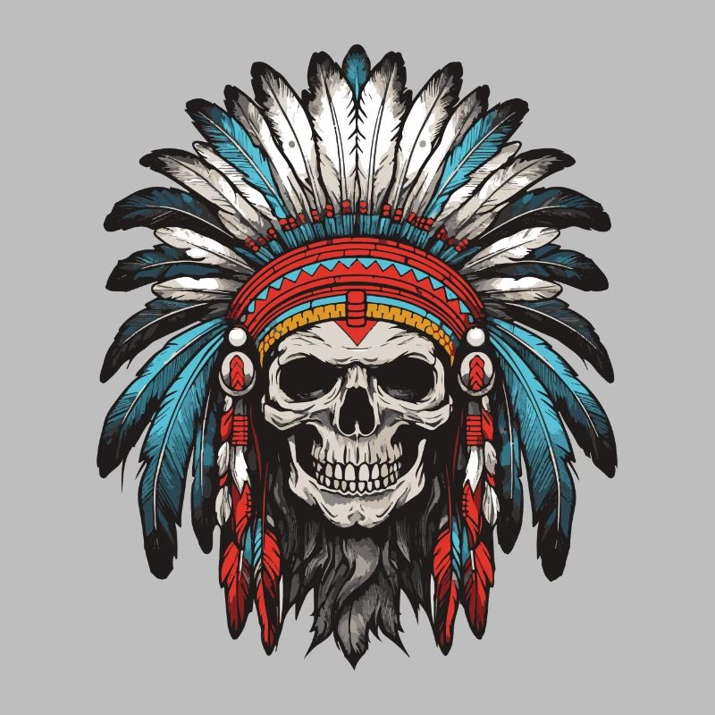 Crâne de chef indien Apache