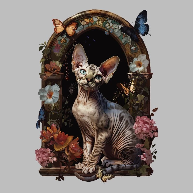 Chat Devon Rex