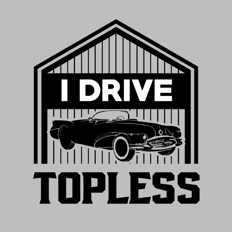 Cabrio ohne Dach Tshirt Geschenk