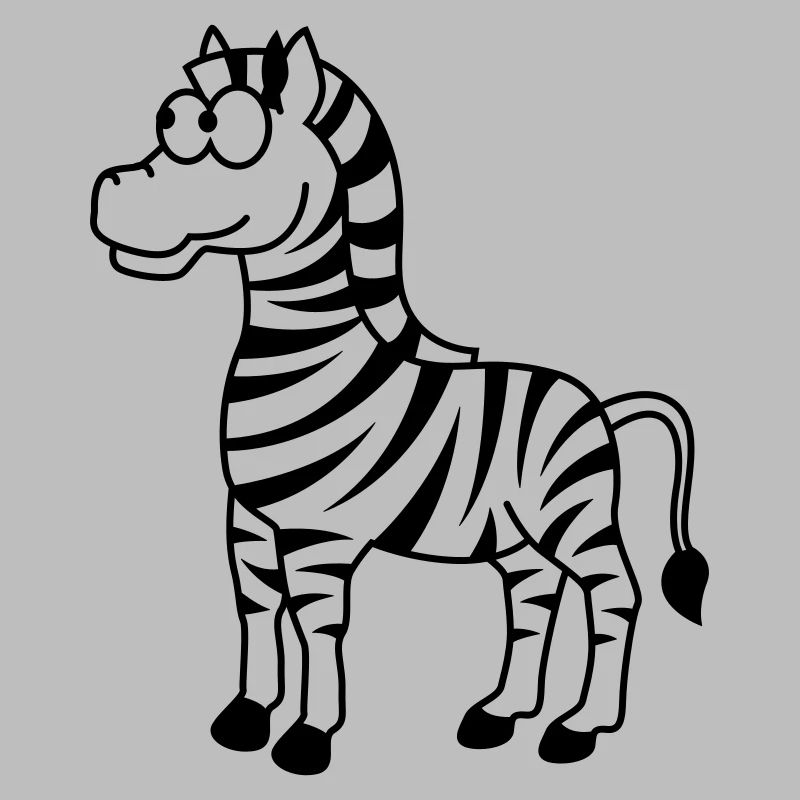 Zebra Comic Animal