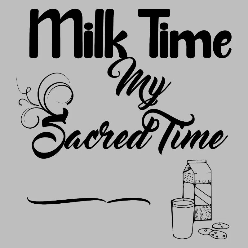 Conception du temps du lait et des biscuits