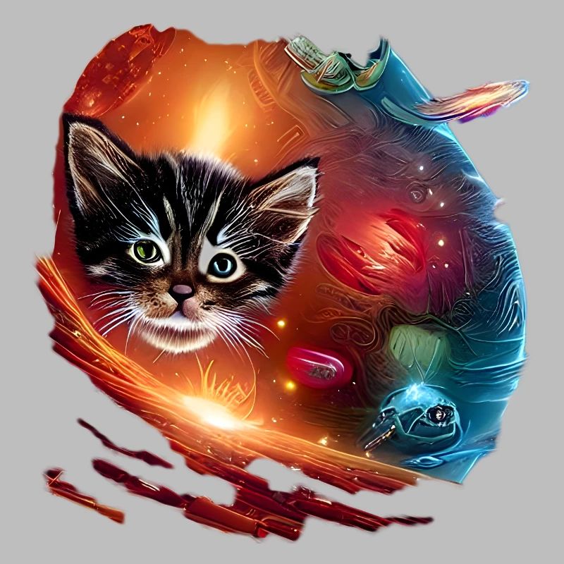 Chat dans l’espace