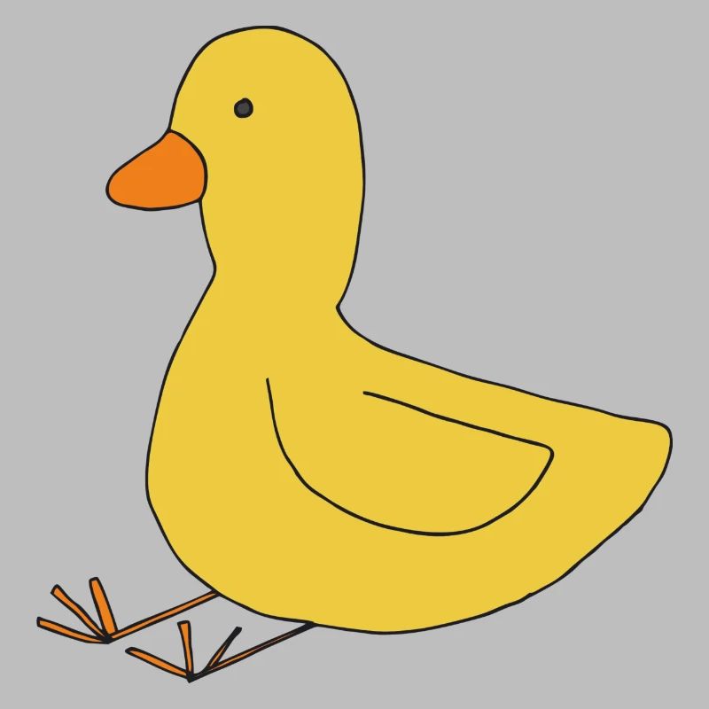 ente sitzt