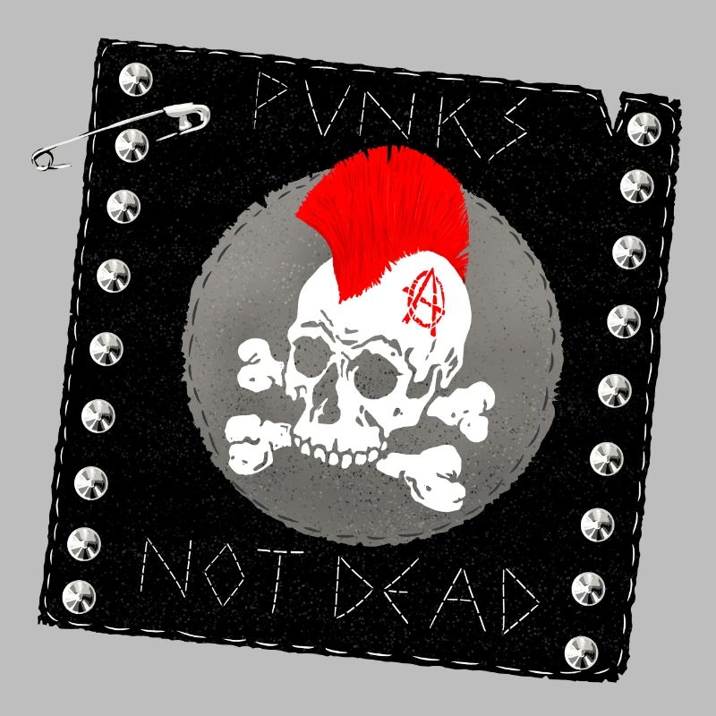 punks pas patch mort