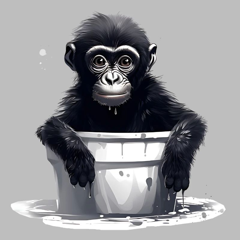A monkey defies climate change