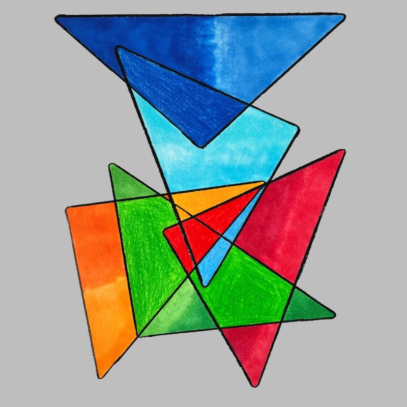 Coloured Triangles