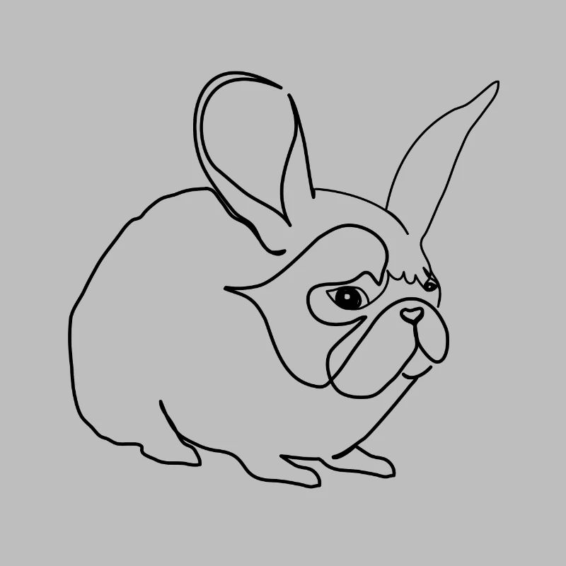 Hase oder Mops