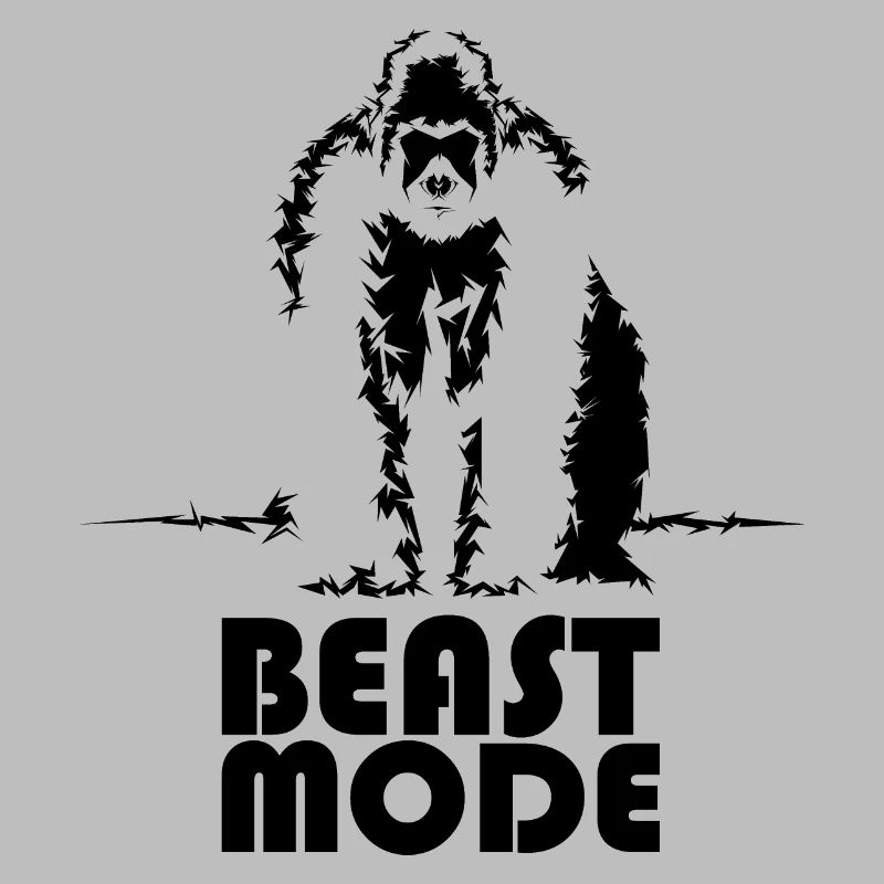 Icône du mode bête Gorilla Monkey Monkey Monkey Icône